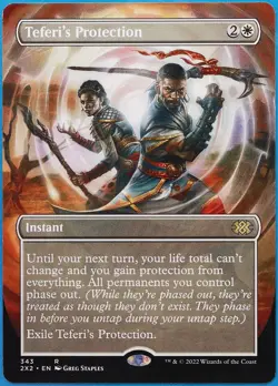 Teferi's Protection (Borderless) Double Masters 2022 NM (512876) ABUGames - Image 1