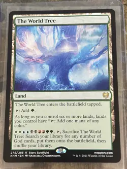 The World Tree LP Kaldheim MTG Magic the Gathering - Image 1