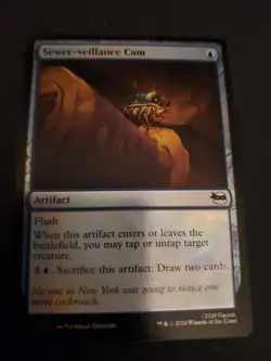 Sewer-veillance Cam (Foil) 0053 - TMT Teenage Mutant Ninja Turtles - MTG - NM/M - Image 1
