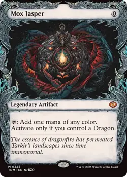 Mox Jasper (Tarkir: Dragonstorm) - Showcase - NM Pack Fresh Magic: The Gathering - Image 1