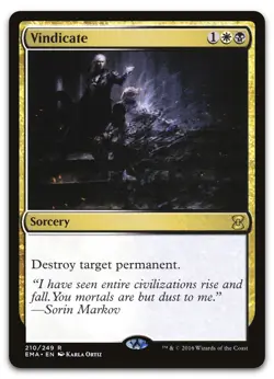 Vindicate #210 (NM) Eternal Masters EMA Magic MTG - Image 1