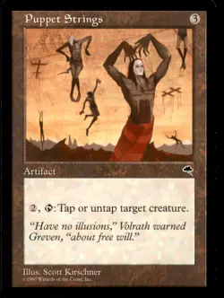 Puppet Strings LP Light Play Tempest MTG [6912] - Image 1
