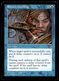 Ertai's Meddling LP Light Play Tempest MTG [6906] - Image 1