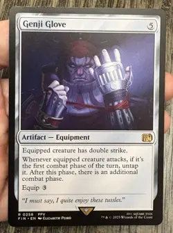 Magic the Gathering Final Fantasy 5 - Genji Glove - 258 - Regular - Image 1