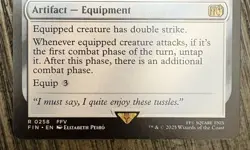 Magic the Gathering Final Fantasy 5 - Genji Glove - 258 - Regular - Image 3