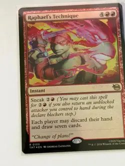 Raphael's Technique Teenage Mutant Ninja Turtles Foil 105 - Image 1