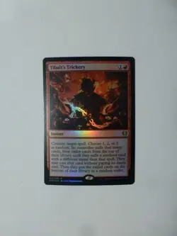 MtG Kaldheim Tibalt's Trickery NM FOIL $0.75 Flat Ship VCT124060 - Image 1