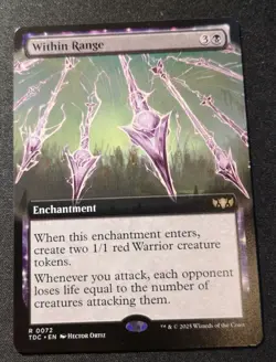 Within Range - Extended Art - TDC - MTG - EN - NM - 0072 - Image 1