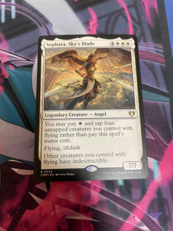 MTG - SEPHARA SKY'S BLADE - RARE - CMM - NM - Image 1