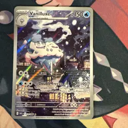 Vanilluxe (Illustration Rare) White Flare 113/086 IR Pokemon Card NM - Image 1