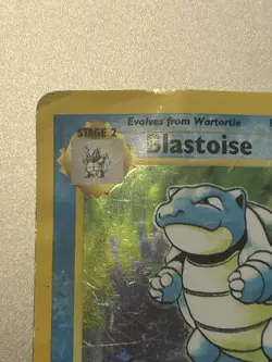 1999 Blastoise Holo Rare Pokemon Card TCG 2/102 Base Set DMG Vintage WOTC - Image 2