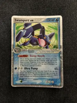 Pokemon TCG • Swampert ex • EX Crystal Guardians 98/100 • LP Rare Holo - Image 1