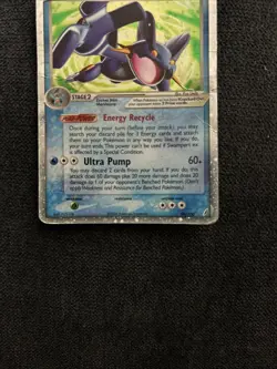 Pokemon TCG • Swampert ex • EX Crystal Guardians 98/100 • LP Rare Holo - Image 3