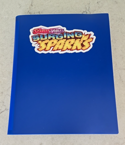 POKEMON Surging Sparks Complete Base Set w/ Reverse Holo & Binder - 358 Cards - Image 1