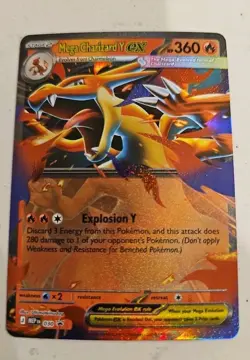 Mega Charizard Y Ex #30 Promo Tin Promo Pokemon TCG- NM - Image 1