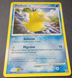 Pokemon - Psyduck 100/132 - DP Secret Wonders - Vintage 2007 - VLP - Image 2