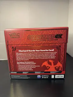 Pokemon TCG Charizard Ex Super Premium Collection New/Sealed - 10 Pack &Figure - Image 3
