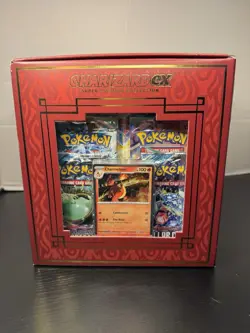 Pokemon TCG Charizard Ex Super Premium Collection New/Sealed - 10 Pack &Figure - Image 4