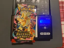 HEAVY! 22.71g Ascended Heroes Pokemon TCG Booster (SEALED) GOD PACKUUUUUU - Image 1