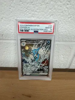 2024 POKEMON SVP EN-SV BLACK STAR PROMO #131 KINGDRA EX PSA 10 - Image 1