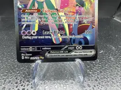 Pokemon TCG | Iron Valiant ex 249/182 PAR Paradox Rift | Full Art Secret Rare NM - Image 4