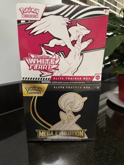 Pokemon TCG Mega Evolutions Gardevoir White Flare Elite Trainer Box ETB - Image 1