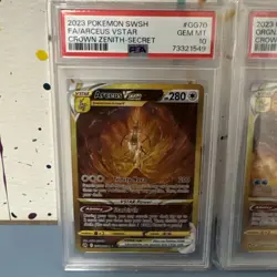 Crown Zenith Gold Set GG67 GG68 GG69 GG70 PSA 10 Giratina Arceus Palkia Dialga - Image 2
