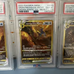 Crown Zenith Gold Set GG67 GG68 GG69 GG70 PSA 10 Giratina Arceus Palkia Dialga - Image 4