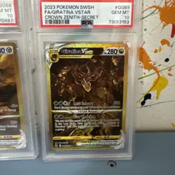 Crown Zenith Gold Set GG67 GG68 GG69 GG70 PSA 10 Giratina Arceus Palkia Dialga - Image 5
