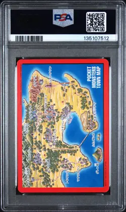 1996 POKEMON JAPANESE BANDAI CARDDASS VENDING #000 CHARIZARD TRAINER PSA 6 - Image 2