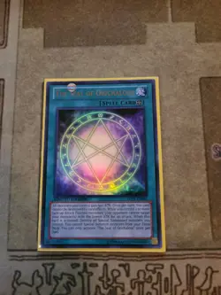 YUGIOH THE SEAL OF ORICHALCOS LC03-EN001 ULTRA LIMITED ED NM - Image 1