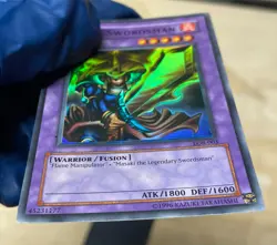 Flame Swordsman LOB-003 The Legend of Blue Eyes White Dragon Unlimited LP - Image 4