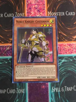 Yu-Gi-Oh! Noble Knight Custennin CYHO-EN088 1st Edition Super Rare NM - Image 1