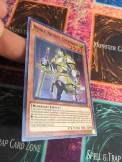 Yu-Gi-Oh! Noble Knight Custennin CYHO-EN088 1st Edition Super Rare NM - Image 2