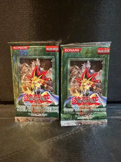 2x 2004 Yu-Gi-Oh Soul Of The Duelist Booster Pack Neu New & Sealed - Image 1