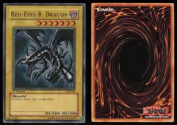 Red-Eyes B. Dragon SDJ-001 Ultra Rare 1st Edition Yu-Gi-Oh - Image 3