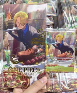 2026 One Piece CS New Year Red Packet Sanji #EB02-054 Promo Sealed Pack #8 LU57 - Image 1