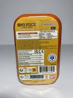 One Piece Tin Pack Set Vol. 2 Monkey.D.Luffy Factory Sealed - Image 2