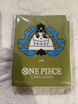 ONE PIECE Card Game Limited Card Sleeve 70pcs Jinbe Premium Mat Vol 3 Sleeves - Image 1