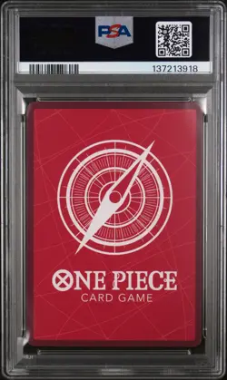2025 ONE PIECE PROMOS BVB X ONE PIECE MATCH DAY 2025 #003 MONKEY D. LUFFY PSA 9 - Image 2
