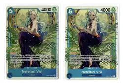 One Piece TCG EB03 Heroines Edition - 2x Nefeltari Vivi EB03-024 SR English - Image 1