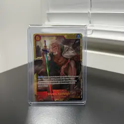 One Piece TCG Silvers Rayleigh OP08-118 SEC Two Legends English Mint - Image 1