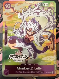 Monkey.D.Luffy (041) Offline Regional 2024 Vol.2 Participant One Piece Promo - Image 1