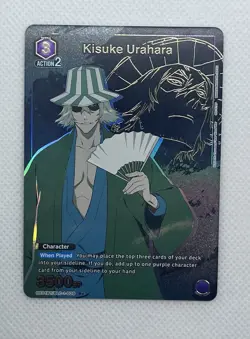 Kisuke Urahara (038) (R*) Foil UE01BT/BLC-1-038 Rare 1-Star Union Arena - Image 1