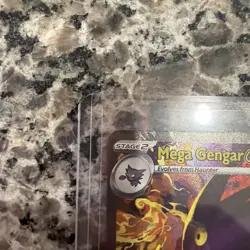 Mega Gengar EX 284/217 Full Art Foil Rare 350 HP 230 Attack Pokemon TCG Card - Image 4