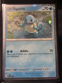 Squirtle - 048 (Cosmos Holo) 048 Sv: Scarlet & Violet Promo Cards Holo - Image 1