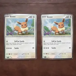 X2 Eevee #043 Black Star Promo Scarlet & Violet Promo Cards NM - Image 1