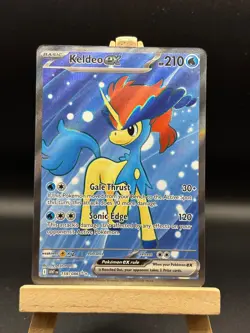 Pokemon Card Keldeo Ex 159/086 White Flare Full Art Ultra Rare Near Mint 159/086 - Image 1