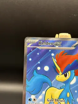 Pokemon Card Keldeo Ex 159/086 White Flare Full Art Ultra Rare Near Mint 159/086 - Image 3