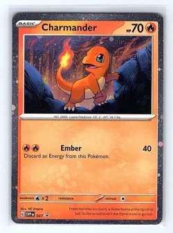 Charmander - (Cosmos Holo) Promo SV: Scarlet & Violet Promo Cards 047 NM - Image 1
